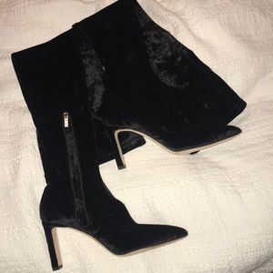 Jimmy Choo velvet over the knee boots